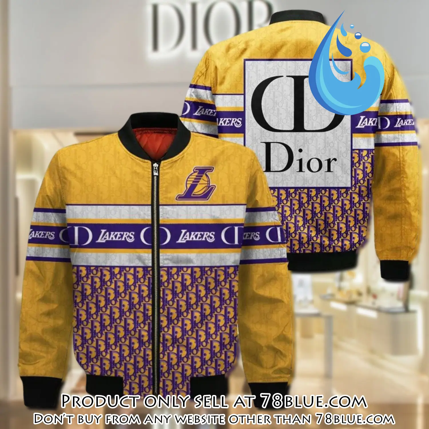 Dior nba lakers jacket luxury clothing clothes outfit for men 78b5744737